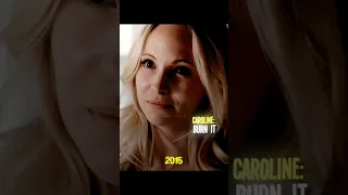 Candice king plays Caroline again after years #thevampirediaries #tvd #candiceking #carolineforbes