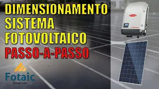 Dimensionamento Sistema Solar Fotovoltaico Passo a Passo