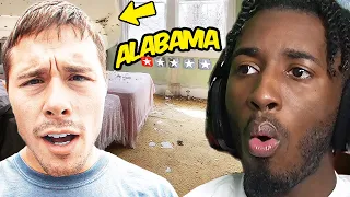 Devonte Cenat Reacts To The WORST Motel In ALABAMA  (Tommy G)