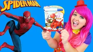 Coloring Spider-Man Marvel Magic Ink Coloring Book Imagine Ink Marker | KiMMi THE CLOWN