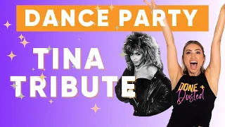 20 Min Tina Turner Dance Party Workout [MOOD BOOST]