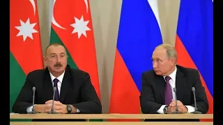Заявления для прессы по итогам переговоров с Президентом Азербайджана Ильхамом Алиевым