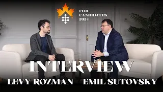 In-depth interview of Emil Sutovsky with Levy Rozman | #FIDECandidates