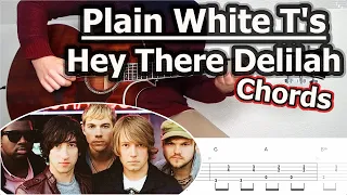 Plain White T's - Hey There Delilah | Guitar Tabs Tutorial