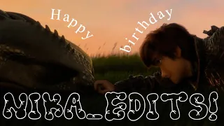 ✧||HTTYD||~Collab with WarriorLilia~HBD Nika_Edits✧