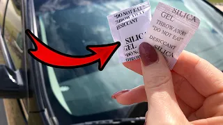 Rub your Car Windshield with THIS and WATCH WHAT HAPPENS 💥 (Amazing) 🤯 better than an apple!