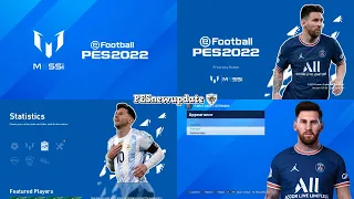 PES 2021 Menu Mod Lionel Messi by PESNewupdate