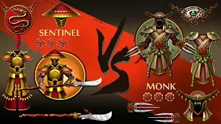 Shadow Fight 2 Set Of Sentinel Vs Set Of Monk