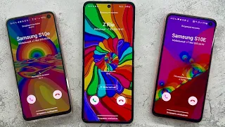 Incoming + Outgoing Call Samsung Galaxy Z Flip5+ Two S10e