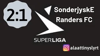 SonderjyskE 2-1 Randers FC Superligaen Match Highlights #SONDERJYSKE #RANDERS #SUPERLİGAEN