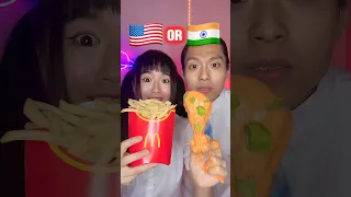 Pick a flag challenge🥵What’s your National food?💕#asmr #mukbang