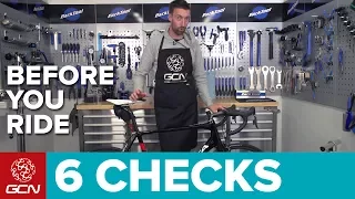 6 Checks To Do Before You Ride Your Bike