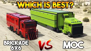 GTA 5 ONLINE : BRICKADE 6X6 VS MOC (WHICH IS BEST?)