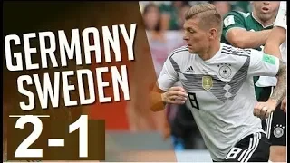 Germany vs Sweden  (2 -1)   World Cup  23/06/2018 HD