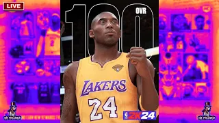 *LIVE* 100 OVERALL KOBE FRIDAY?😂 NBA 2K24 MYTEAM | UNLIMITED | CLUTCH TIME
