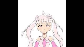 speed draw sakura miku