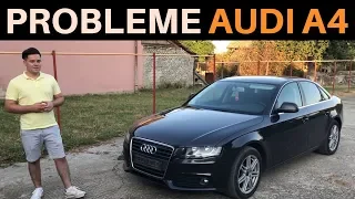 Ce probleme are un AUDI A4 din 2008 dupa 230.000 km