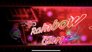 “Rainbow Gun” By AndrixGD [ALL 1 Coin] | Geometry Dash | Daily #182