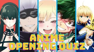 ADIVINA EL OPENING ( FACIL - MUY DIFICIL ) | Anime QUIZ