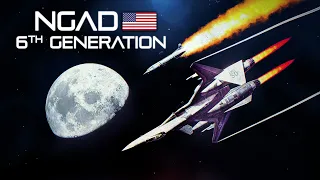 NGAD 6th Generation vs Iranian SU-35 Flanker-E | Intercept | Digital Combat Simulator | DCS |