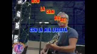 Claudio Baglioni - Io Una Ragazza E La Gente (karaoke-fair use)