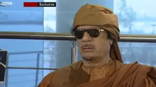 FUNNY Gaddafi - What's the question? (original) HQ