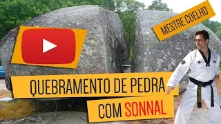 Quebramento utilizando a parte externa da mão (Sonnal / 손날)