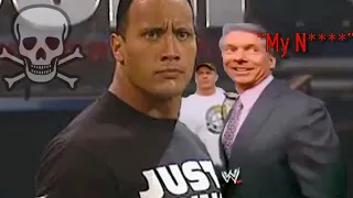 Vince McMahon says the n word and The Rock puts him in a coma
