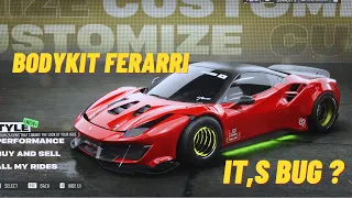 NEED FOR SPEED UNBOUND GLITCH 2024 - How can a Ferrari be Customized ?