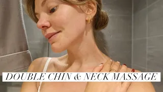 Neck Wrinkles & Double Chin Massage