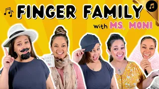 Finger Family Song | Nursery Rhymes & Songs For Children | Educational Videos For Kids | Ms. Moni