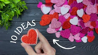 ♥️ 10 IDEAS ♥️ Crafts for Valentine's Day DIY