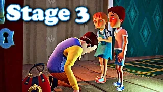 HELLO NEIGHBOR: Hide & Seek - Stage 3 Walkthrough | Fireman Saves Everyone