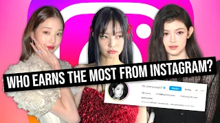 Kpop Idols Who Are Earning HEFTY INCOME From INSTAGRAM