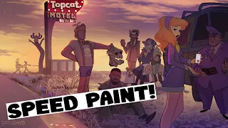 The Gang Speed Paint!