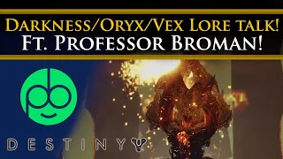 Destiny 2 Shadowkeep lore - Discussing The Darkness, Oryx & The Vex with Broman!