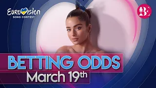 Eurovision 2023: Betting Odds Ranking - 19/03/2023