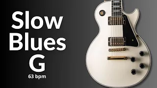 Smooth Groove Blues Guitar Backing Track in G Major