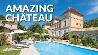 EXCEPTIONAL PROPERTY! Chateau for sale with panoramic views, near Saint-Émilion - Ref.: A22142MK33