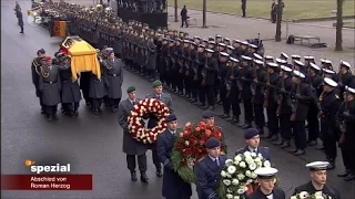 Abschied von Roman Herzog - Militärisches Abschiedszeremoniell