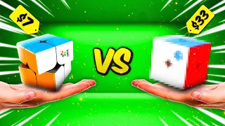 Cubo 2x2 de $7 VS Cubo 2x2 de $33 | ¿Pagarías Eso?