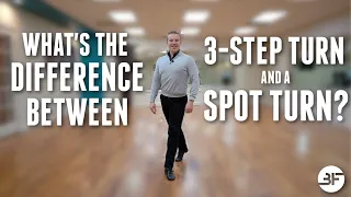 What's the Difference Between 3 Step Turn and Spot Turn?