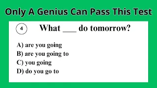 Only A Genius Can Pass This Test | English Grammar Test | The Intermediate B1 test