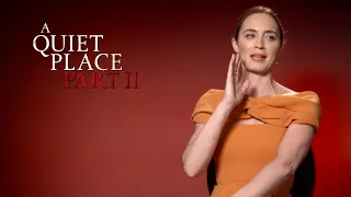 A Quiet Place Part II Behind the Scenes and New 2021 Interviews with Emily Blunt, John Krasinski