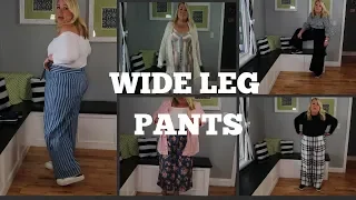 NINE DIFFERENT WAYS TO WEAR WIDE LEG PANTS| THEY ARE EVERYWHERE THIS SPRING