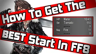 How Overpowered Can You Get Before The FIRST Mission in FINAL FANTASY VIII REMASTERED!?