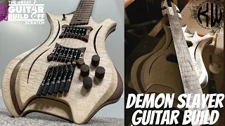 Headless custom guitar build // GGBO 2023 Scratch Build