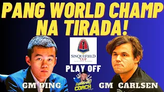 DING SACRIFICE ROOK AND QUEEN AGAINST MAGNUS!Epic match! Carlsen vs Ding! Epic match!