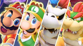 Mario Tennis Aces - All Character Special Shots (DLC Included)