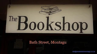 The Montagu Bookshop, Bath Street, Montagu, Western Cape, South Africa